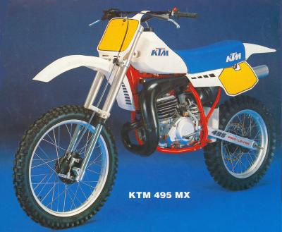 1982 ktm on sale 495 for sale